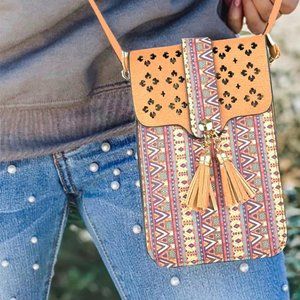 Touch Screen Crossbody Cellphone Bag with Strap